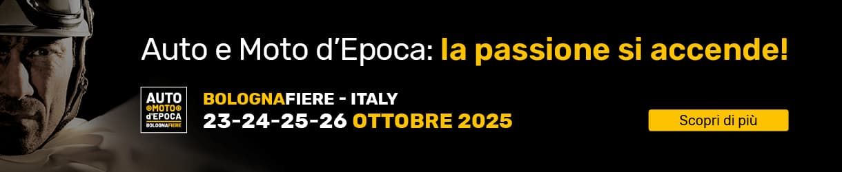 FIERA AUTO E MOTO D'EPOCA 23-24-25-26 ottobre 2025