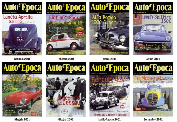 Tutti gli arretrati di Auto d'Epoca 2001-2023: un'offerta da non perdere per completare la collezione