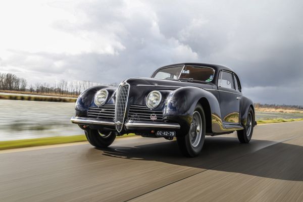 FINARTE LOTTO N° 15: RARISSIMA ALFA ROMEO 6C 2500 SPORT BERLINETTA CARROZZERIA "Turinga"