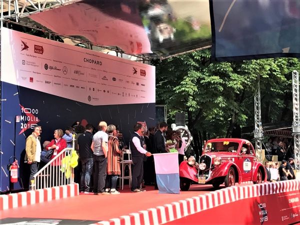 Brescia: al via la Mille Miglia 2018 