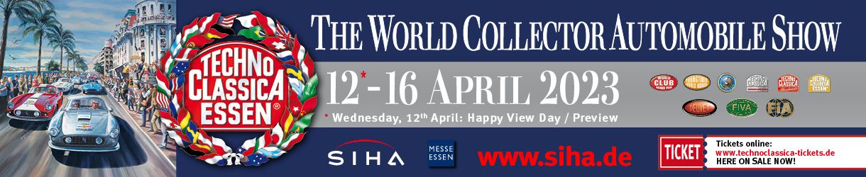 Techno-Classica Essen – 12-16 April 2023