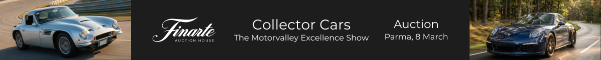 AUTOMOBILI DA COLLEZIONE - FINARTE AUCTION 8.03.2026