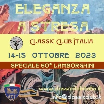 Classic Car Club Italia - Concorso d'Elganza Stresa 14-15 ottobre 2023 