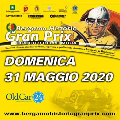OldCar24 Partner of BERGAMO HISTORIC GRAN PRIX 2019