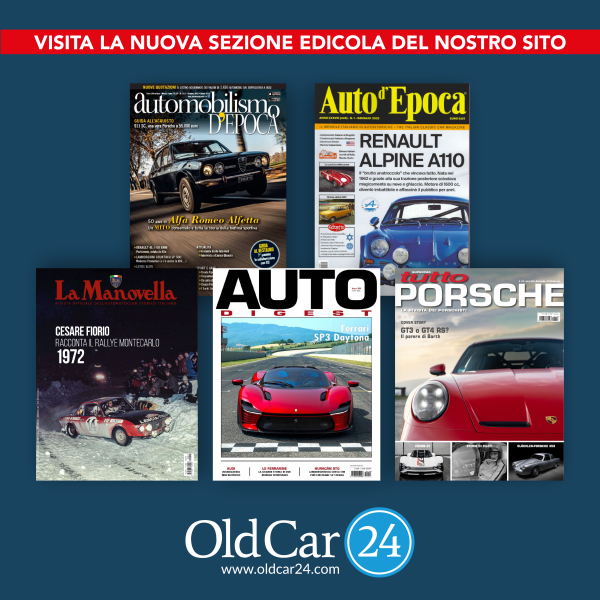 OldCar24 il primo sito che dedica una sezione alle riviste di auto d'epoca più importanti