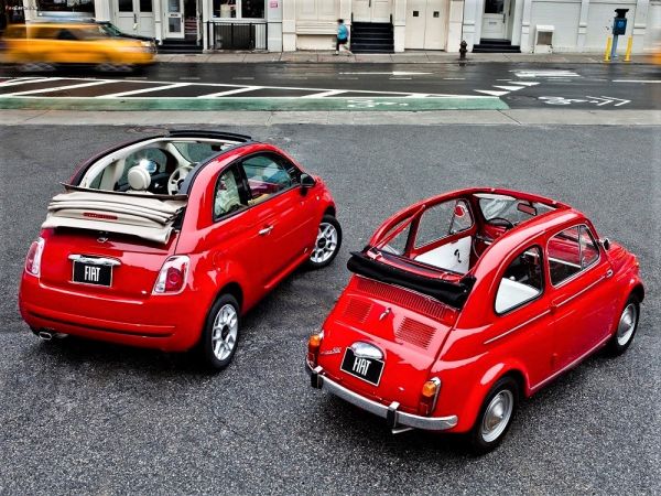 Fiat 500: un'automobile con due padri, Dante Giacosa e Sergio Marchionne