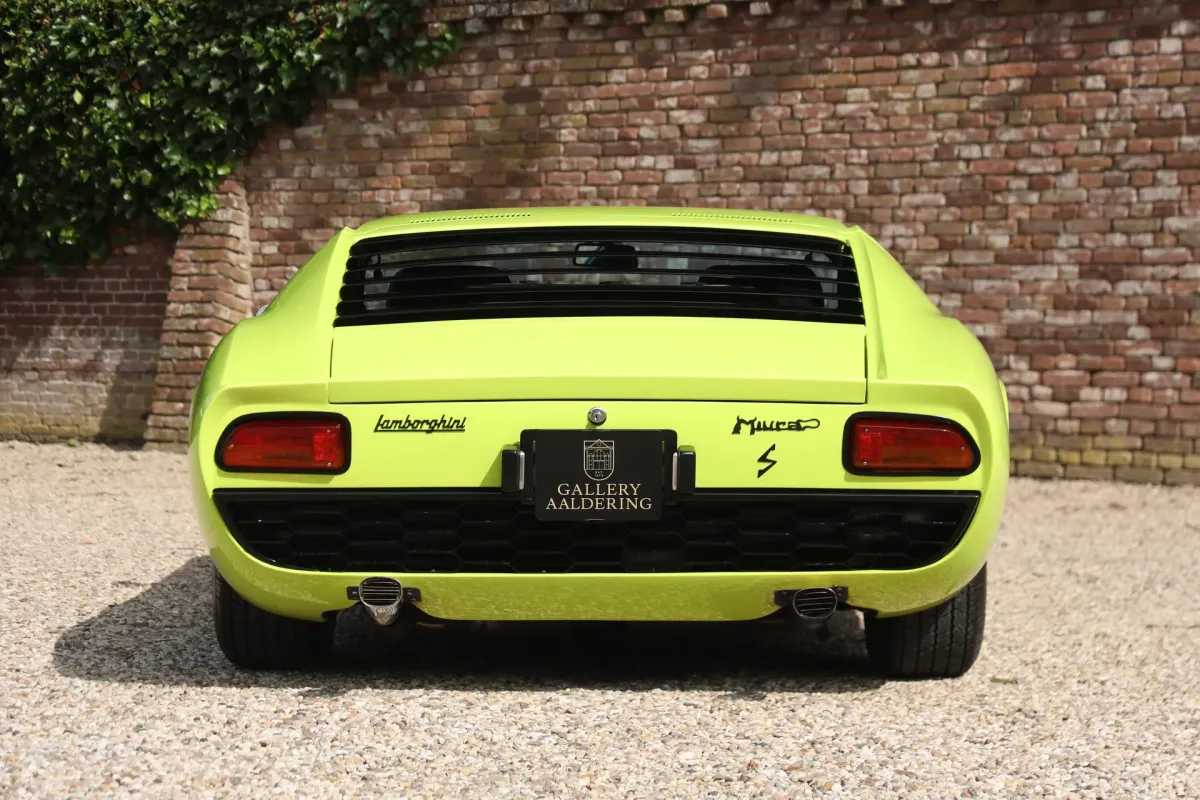 Lamborghini Miura P400 appartenuta al critico cinematografico e regista italiano Renzo Renzi
