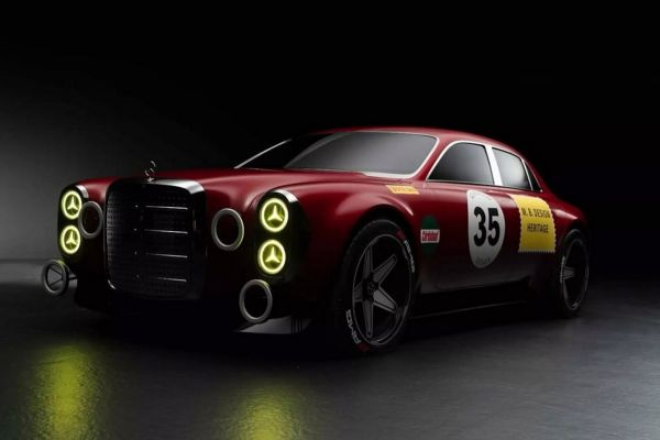 La Mercedes "Red Pig" in chiave moderna, ispirata a un’icona del passato 