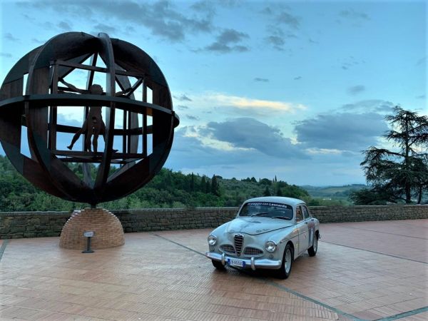 LA 1000 MIGLIA A VINCI..CON L'ALFA ROMEO 1900 SUPER 