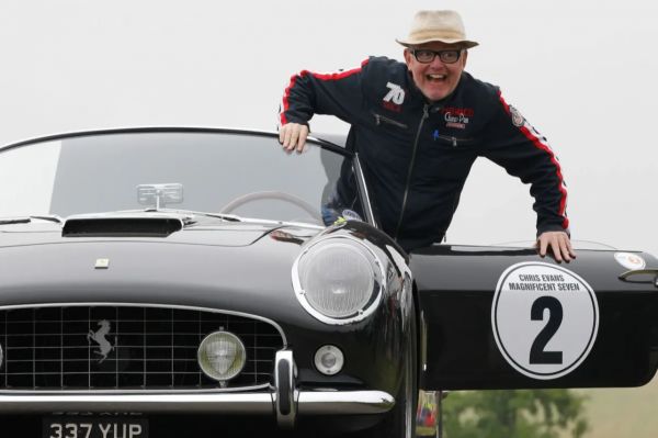 Chris Evans: notissimo conduttore televisivo della BBC e grande collezionista di Ferrari