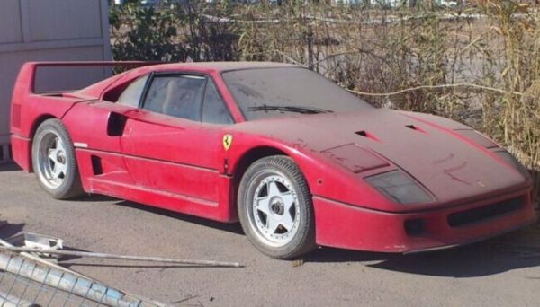 IL RITROVAMENTO DELLA FERRARI F40 DEL FIGLIO DI SADDAM HUSSEIN