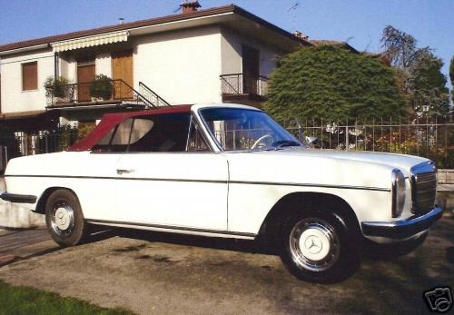 MERCEDES-BENZ /8(1967-1976) Fuoriserie cabrio  