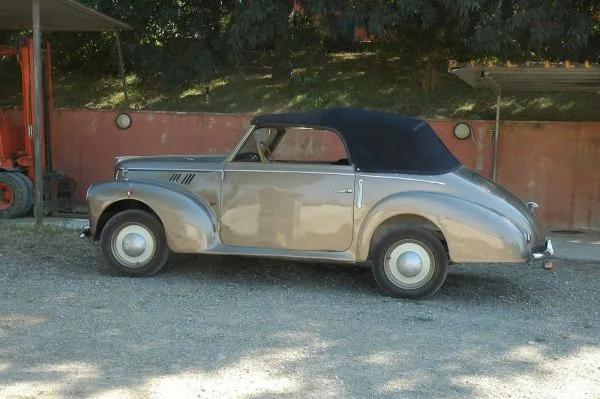 FIAT 1100 B Cabrio carrozzeria speciale del Lingotto