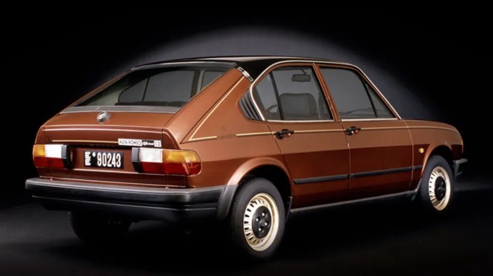 The Alfasud designed by Valentino Garavani
