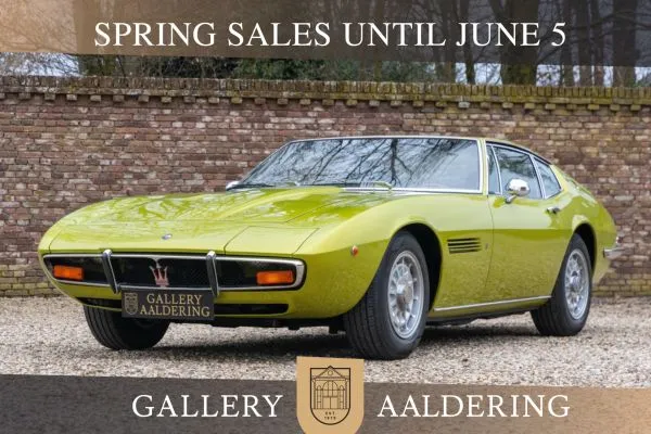Maserati Ghibli 4.7 "Verde Gemma" ONE OF THE BEST! Only 14.022 miles from new, Stunningly original condition, Delivered when new in "Verde Gemma" exterior color, American-Swiss history, Desirable fa