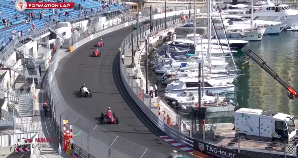 Grand Prix de Monaco Historique 2021:  vince Lyons alla guida di una Hesketh 308 E del 1977