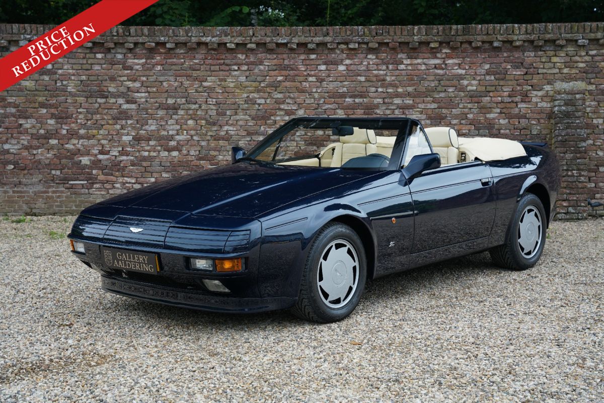 Aston Martin V8 Zagato Volante "379 kms since new" "379 kms since new" - An absurd story and restored twice (Aston Martin Works),First restoration commissioned by a great enthusiast of English craft