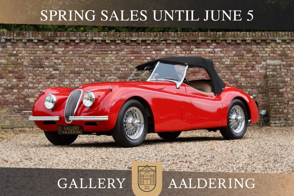 Jaguar XK120 SE OTS "Special Equipment" Nicely restored in the past for active use, Equipped with optional "SE" upgrade pack for the XK120,In the shade of Carmine Red with Tan leather, Included Jagu