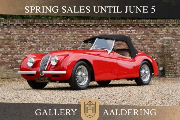 Jaguar XK120 SE OTS "Special Equipment" Nicely restored in the past for active use, Equipped with optional "SE" upgrade pack for the XK120,In the shade of Carmine Red with Tan leather, Included Jagu