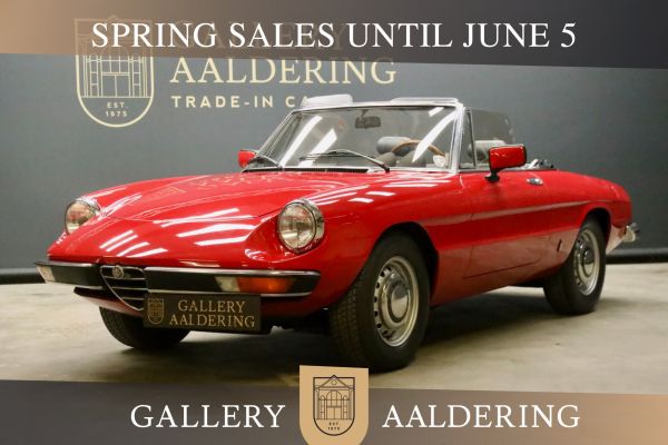 Alfa Romeo 2000 Spider Veloce Trade-in-car Mechanically very well maintained and "road-focused" by last owner, Not very common color scheme - "Alfa Rosso over Blu Scuro", Great and usable classic Al