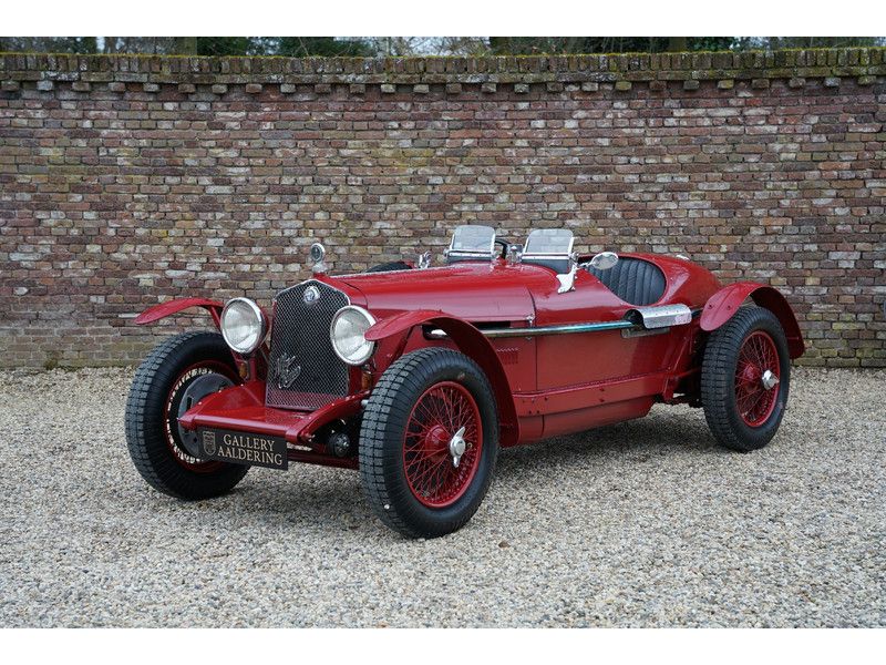 Alfa Romeo 6C 2300 Pescara Documented with an original Alfa Romeo certificate, Long term ownership, Rare 2500 SS Mille Miglia 115 horsepower engine, Original Alfa Romeo chassis and mechanics, A very