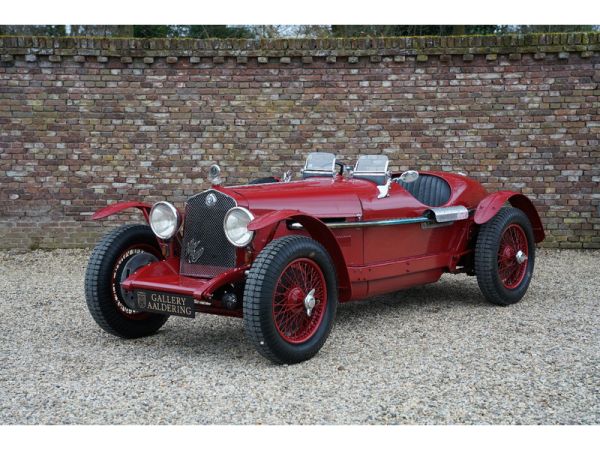 Alfa Romeo 6C 2300 Pescara Documented with an original Alfa Romeo certificate, Long term ownership, Rare 2500 SS Mille Miglia 115 horsepower engine, Original Alfa Romeo chassis and mechanics, A very