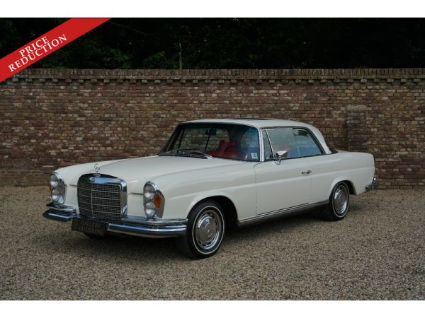 Mercedes-Benz 200-serie 280 SE 3.5 V8 Coupé "Original and preserved" Don't underestimate the W111 series - it's about as indestructible as they come, Beautiful - original - authentic and still in g