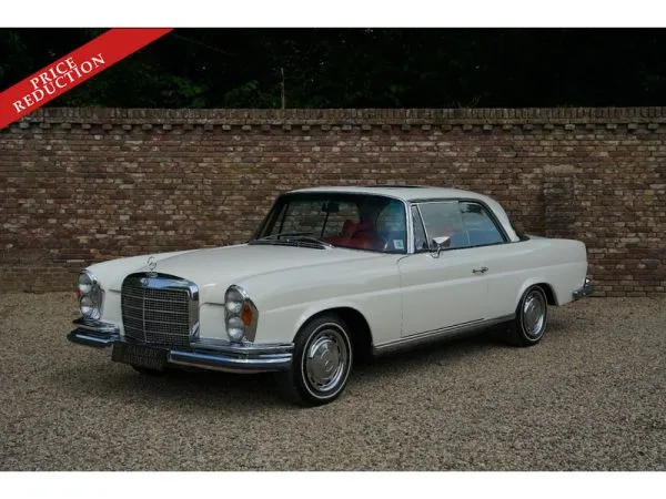 Mercedes-Benz 200-serie 280 SE 3.5 V8 Coupé "Original and preserved" Don't underestimate the W111 series - it's about as indestructible as they come, Beautiful - original - authentic and still in g