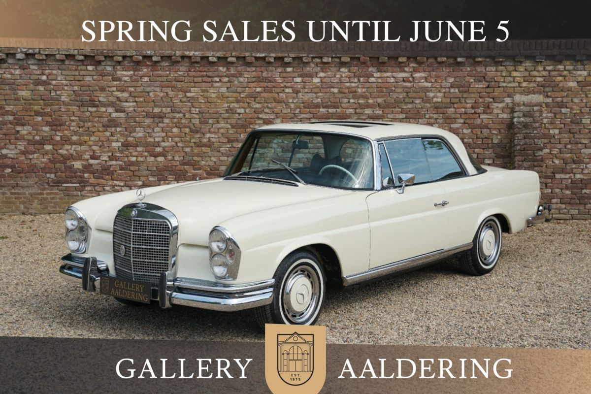 Mercedes-Benz 200-serie 280 SE Coupe PRICE REDUCTION "With the steel electric sliding sunroof" Original and flawless bodywork, Factory equipped with leather interior and the steel electric sliding s