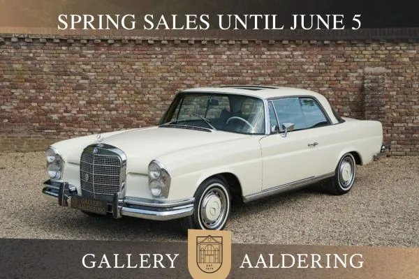 Mercedes-Benz 200-serie 280 SE Coupe PRICE REDUCTION "With the steel electric sliding sunroof" Original and flawless bodywork, Factory equipped with leather interior and the steel electric sliding s