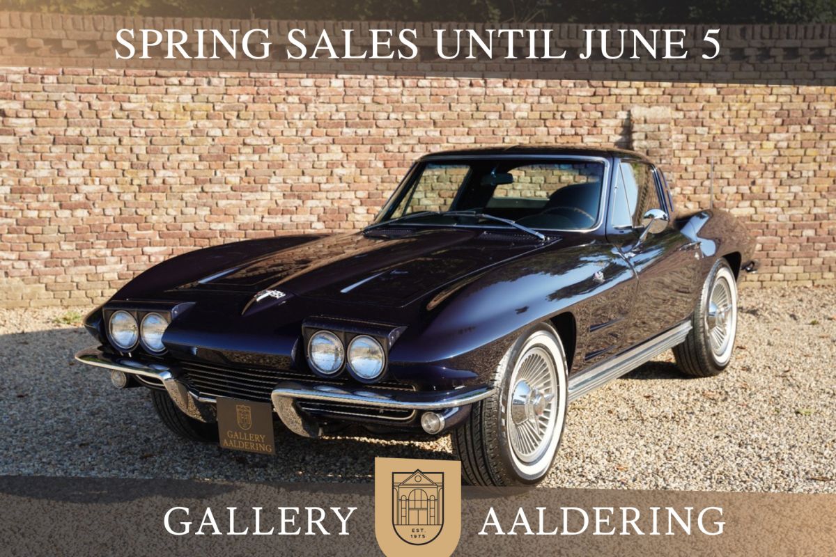 Chevrolet Corvette C2 Sting Ray Coupé Body-off restored in Europe, Wonderful condition - runs great and fast, Executed with the preferred manual transmission (optional), "Daytona Blue" Metallic fro