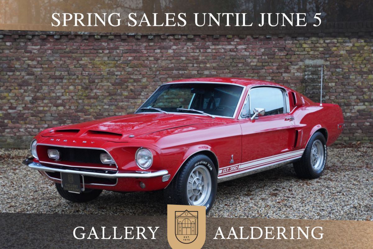 Ford Mustang Shelby GT350 An icon among classic American muscle cars, SAAC Shelby registry confirmed authenticated, Offered with MARTI report, Fully restored condition, Born from the collaboration b