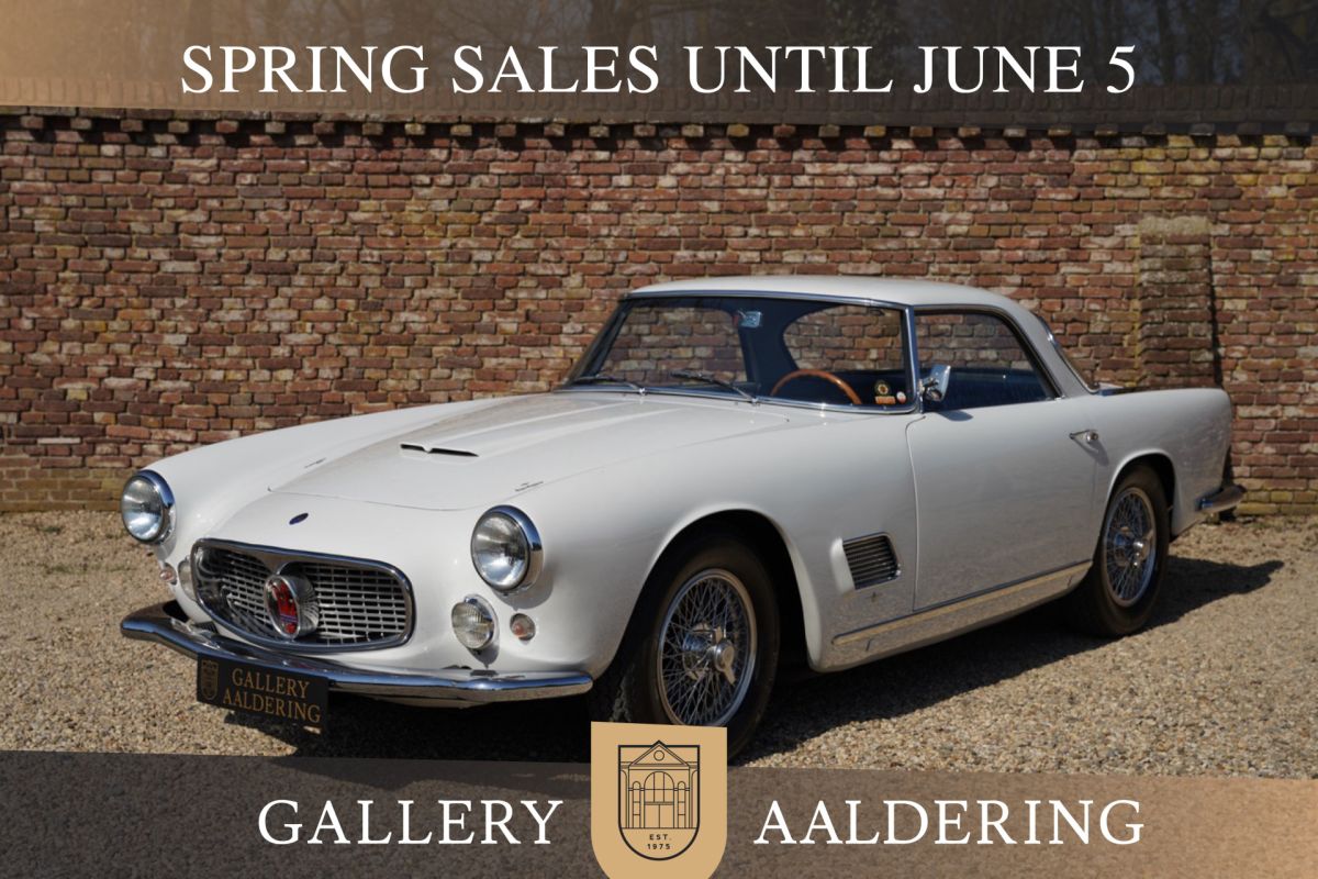 Maserati 3500 GT Touring One of 50 first production-cars, In unrestored and very well preserved condition, "Matching numbers" example. According to connoisseurs a fine example of originality, Origin
