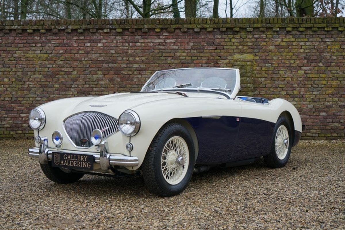 Austin Healey 100/4 BN1 100M-spec, Denis Welch cilinder head, fully restored condition, Fantastic example to drive