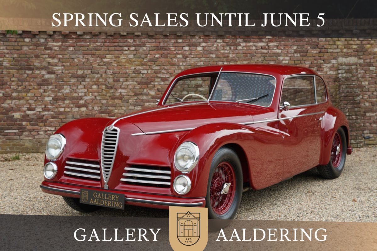 Alfa Romeo 6c 2500 Freccia d'Oro "Body off" restored preserving the original interior, Notable role in the film “Last Days of Mussolini” - a 1974 Italian historical drama film, Matching numbers 