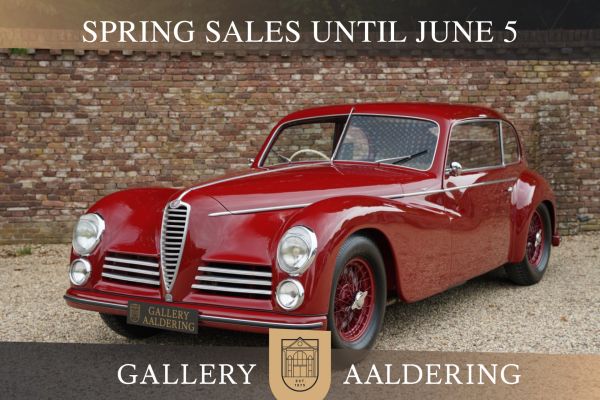Alfa Romeo 6c 2500 Freccia d'Oro "Body off" restored preserving the original interior, Notable role in the film “Last Days of Mussolini” - a 1974 Italian historical drama film, Matching numbers 