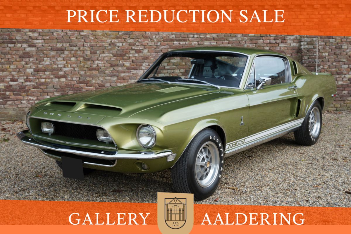 Ford Mustang Shelby GT350 Fastback Owner history known from new.