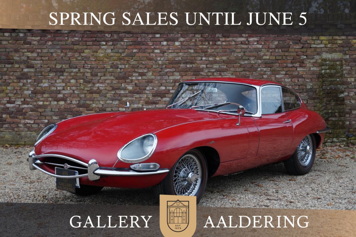 Jaguar E-Type 3.8 Litre Series 1 Coupe "A driving survivor" PRICE REDUCTION! Fully "matching" numbers, Very original example, Never restored but well preserved by owner, We had it measured: at least