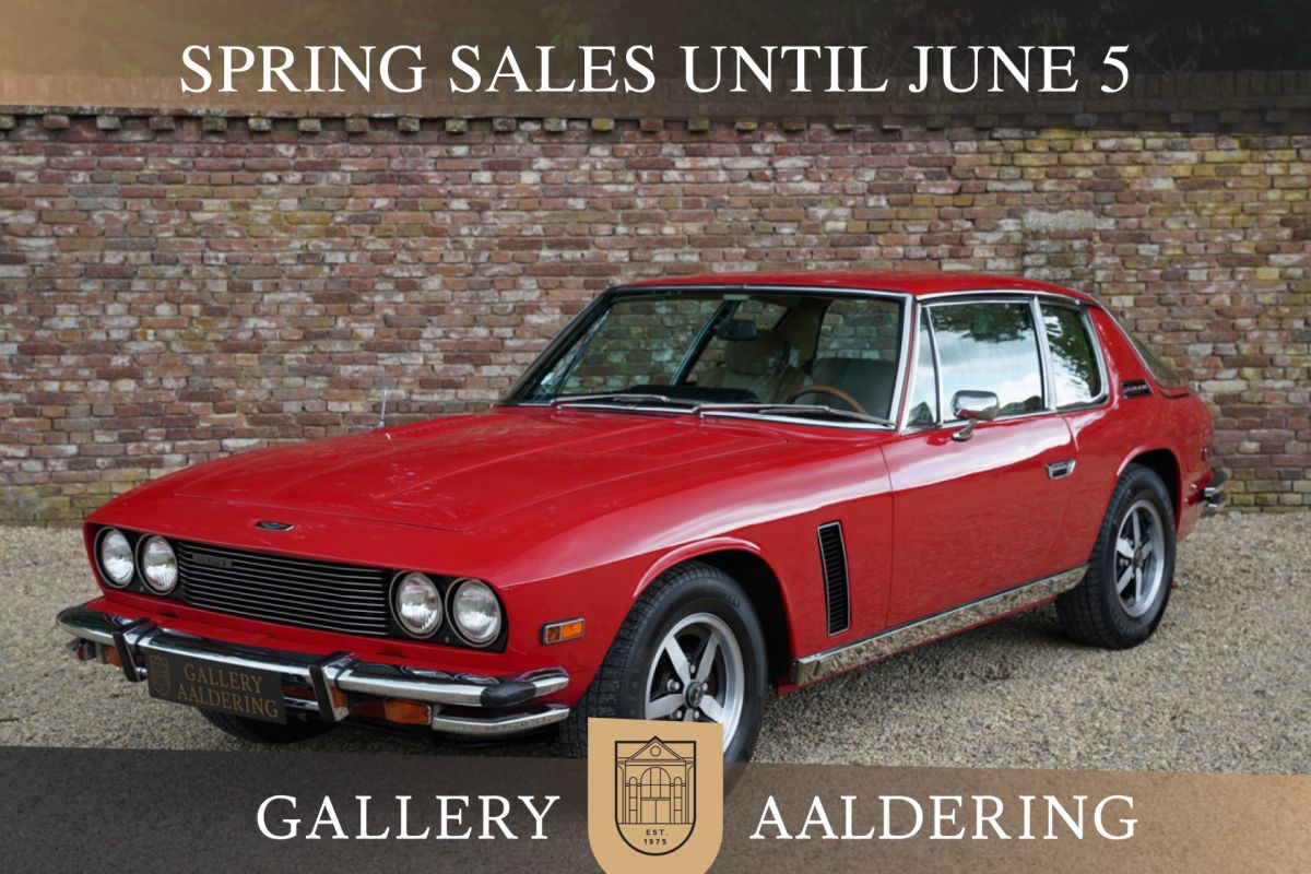 Jensen Interceptor III Refurbished condition while retaining originality, Superb driving example, Striking livery in "Flag Red", From the 2211-series, Very well presented, Delivered originally to Ca