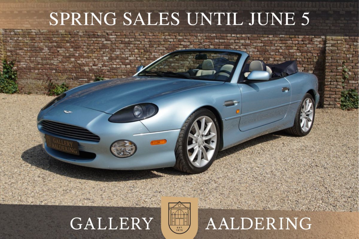 Aston Martin DB7 Vantage Volante Low mileage and cherished example, Offered with original handbook and service book, Attractively trimmed in a twotone leather,  A very desirable V12 tourer in very g