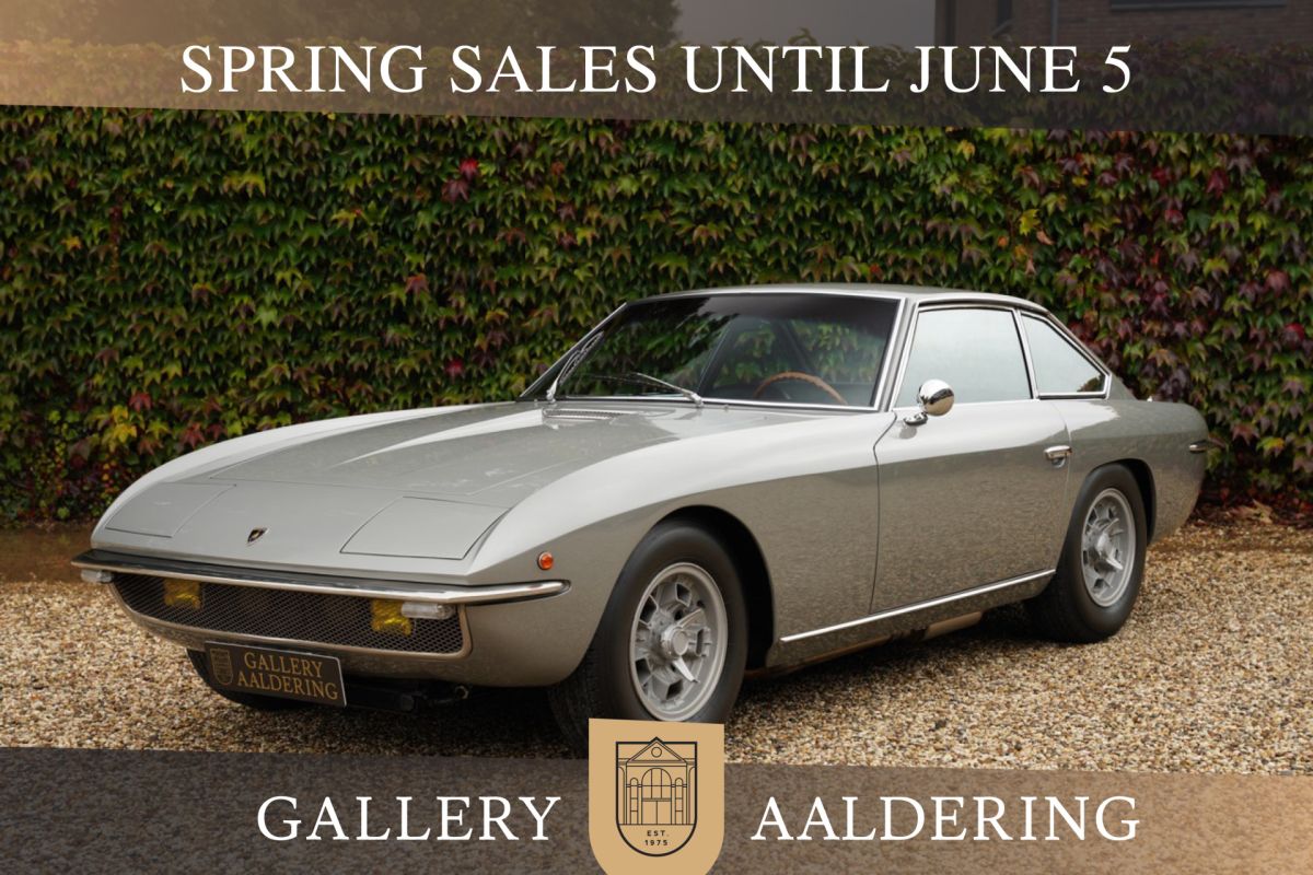 Lamborghini Islero 400GT "Recent no expense spared maintenance" Painstaking restoration between 2008/2014 - More than €140.000 invested during restoration  , Fully documented restoration by Dutch 