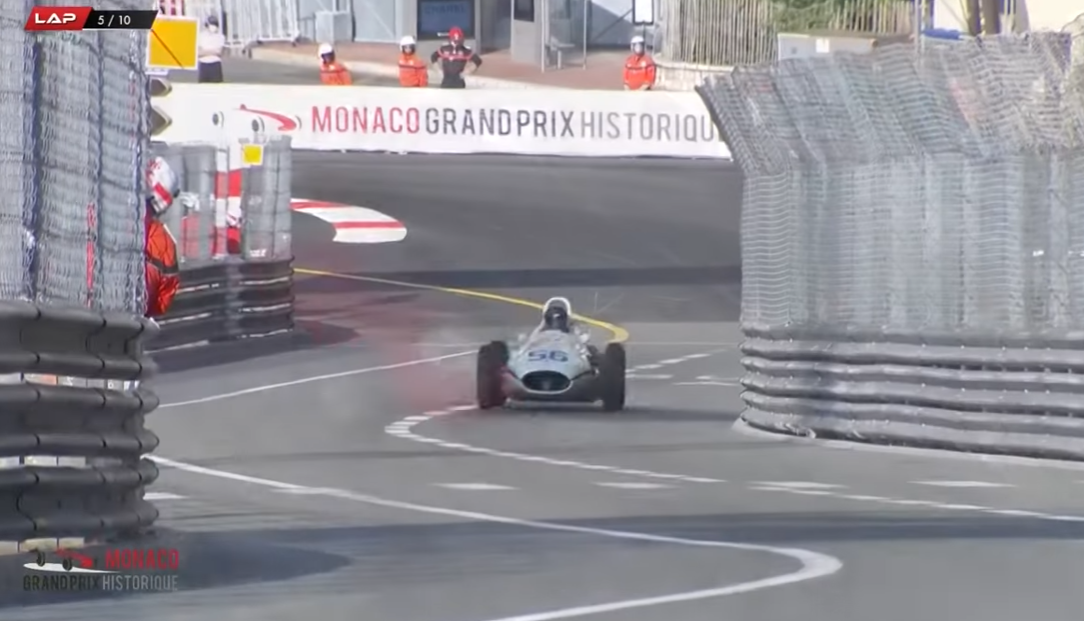Grand Prix de Monaco Historique 2021:  vince Lyons alla guida di una Hesketh 308 E del 1977