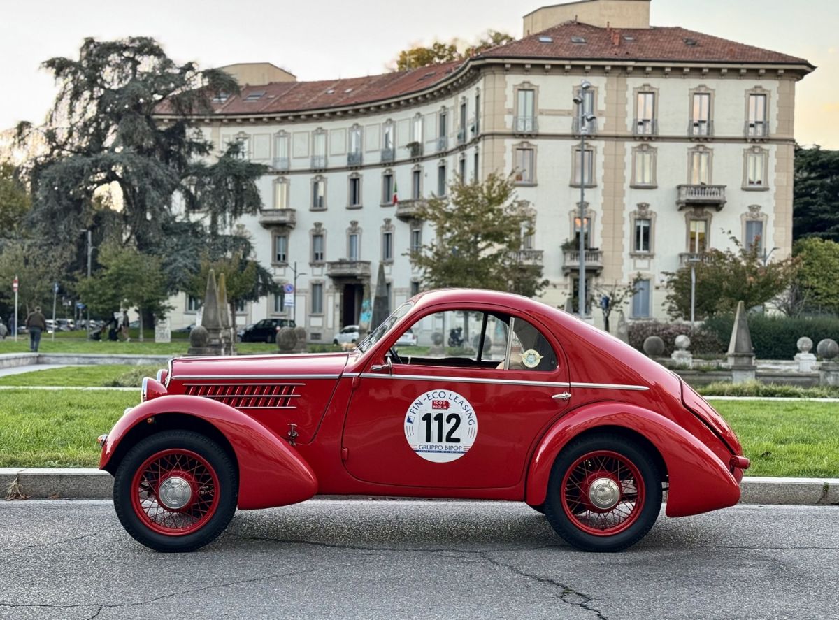 Una rarissima Fiat 508 CS Balilla Sport Berlinetta Aerodinamica 1936  