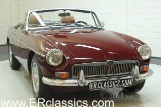 Foto 1 di 8: MG B Cabriolet 1976 Overdrive Damask Red 