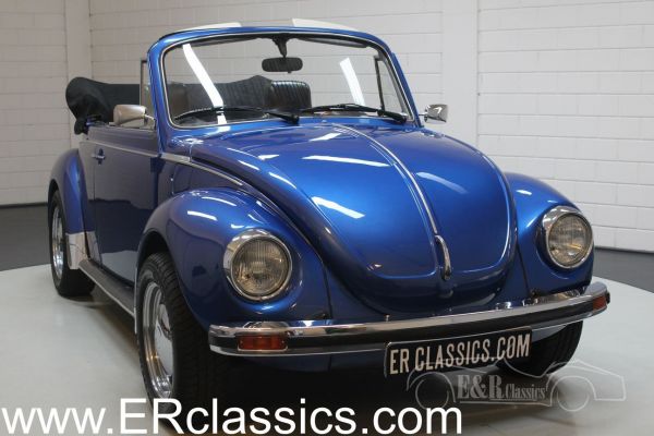 Volkswagen Beetle 1303 Cabriolet 1975 Blue metallic :15354
