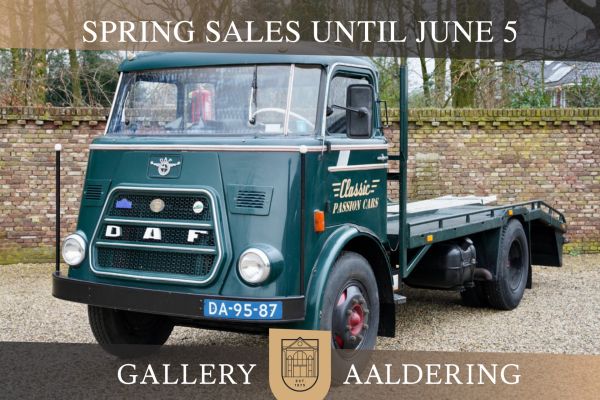 DAF A1100 Car Transporter Trade-in-car Nicely restored in the past, The so-called "Kikkerdaf", Been in use until "yesterday", Beautiful appearance for any classic car enthusiast, Arrive in style at 