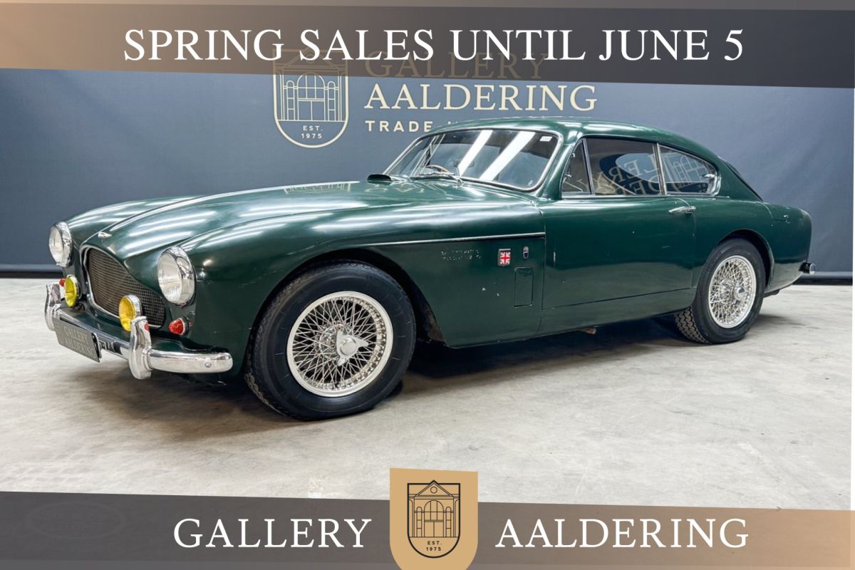 Aston Martin DB2/4 Mark III "equipped with DB5 engine" Fitted with the 4.0 litre engine and five-speed ZF manual gearbox from the DB5, Sold new in Paris-France by Aston Martin's agent Garage Mirabea