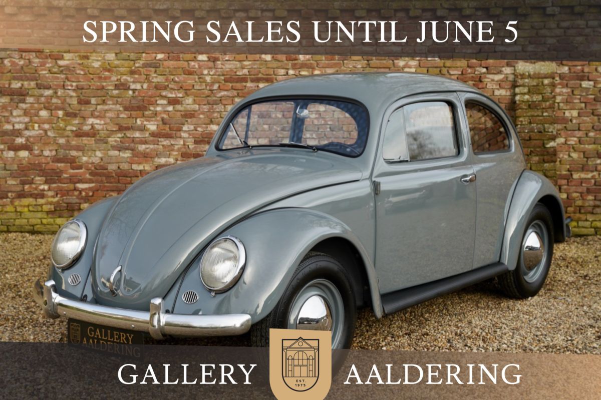 Volkswagen Beetle Oval Window Beetle Desirable and iconic 'Oval Window' Beetle, Completely restored and overhauled, Volkswagen dealer invoice from 1960s present, Period correct features such as hubc