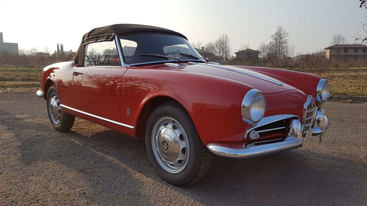 ALFA ROMEO Giulietta Giulietta spider passo corto 750 D      