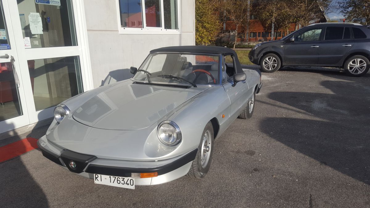ALFA ROMEO Spider 1.6 aereodinamica 